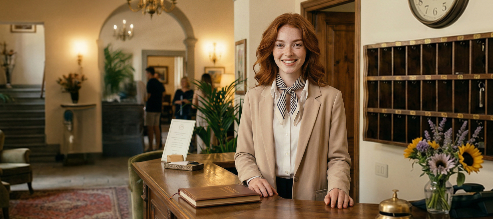Hotel receptionist